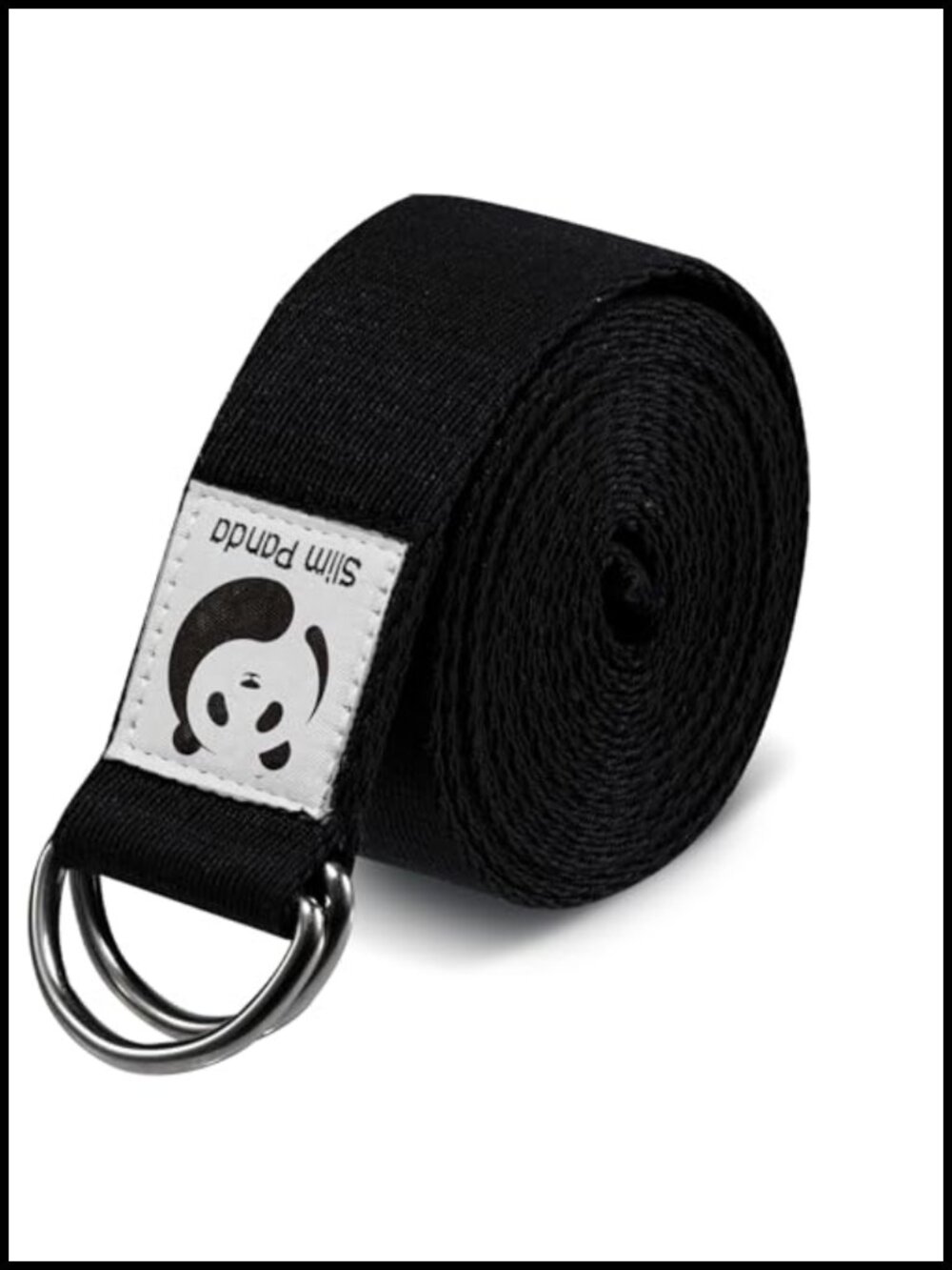 Cotton Yoga Strap Adjustable D-Ring Buckle Stretching Flexibility
